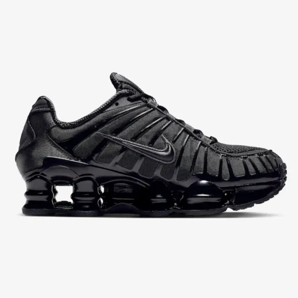 Nike Shox TL Black and Max Orange - Image 3