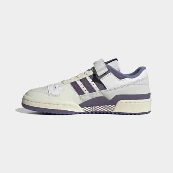 adidas Forum 84 Low White College Purple - Image 2