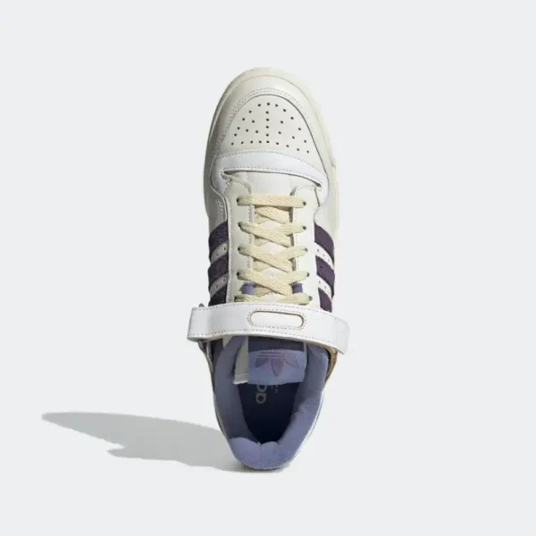 adidas Forum 84 Low White College Purple - Image 4