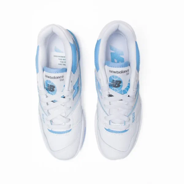 New Balance 550 UNC White Dusk Blue - Image 6