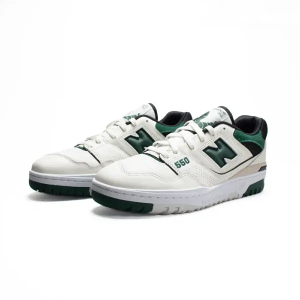 New Balance 550 White Pine Green - Image 3