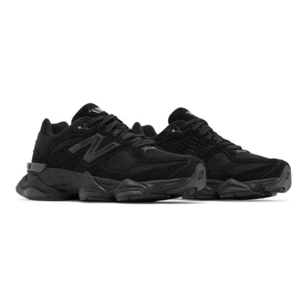 New Balance 9060 Triple Black - Image 3