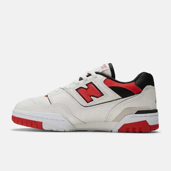 New Balance 550 Sea Salt True Red